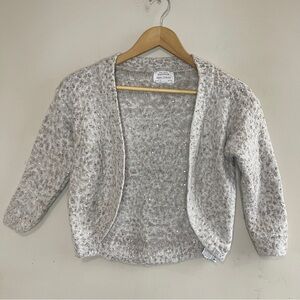 ZARA GIRLS Sequined Holiday Sweater Cardigan, Size 9/10